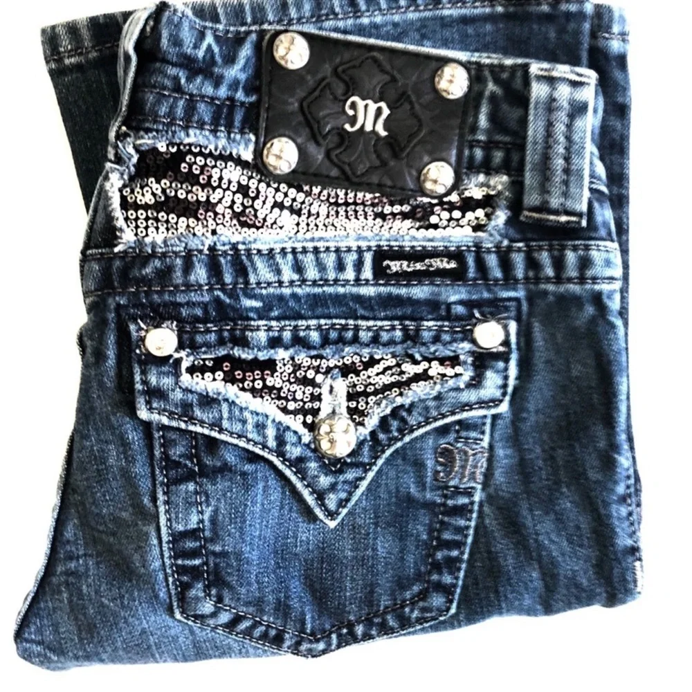 Miss Me jeans distressed 27 - Picture 3 of 7